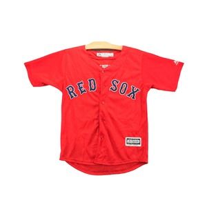 Majestic Red Sox Red Jersey